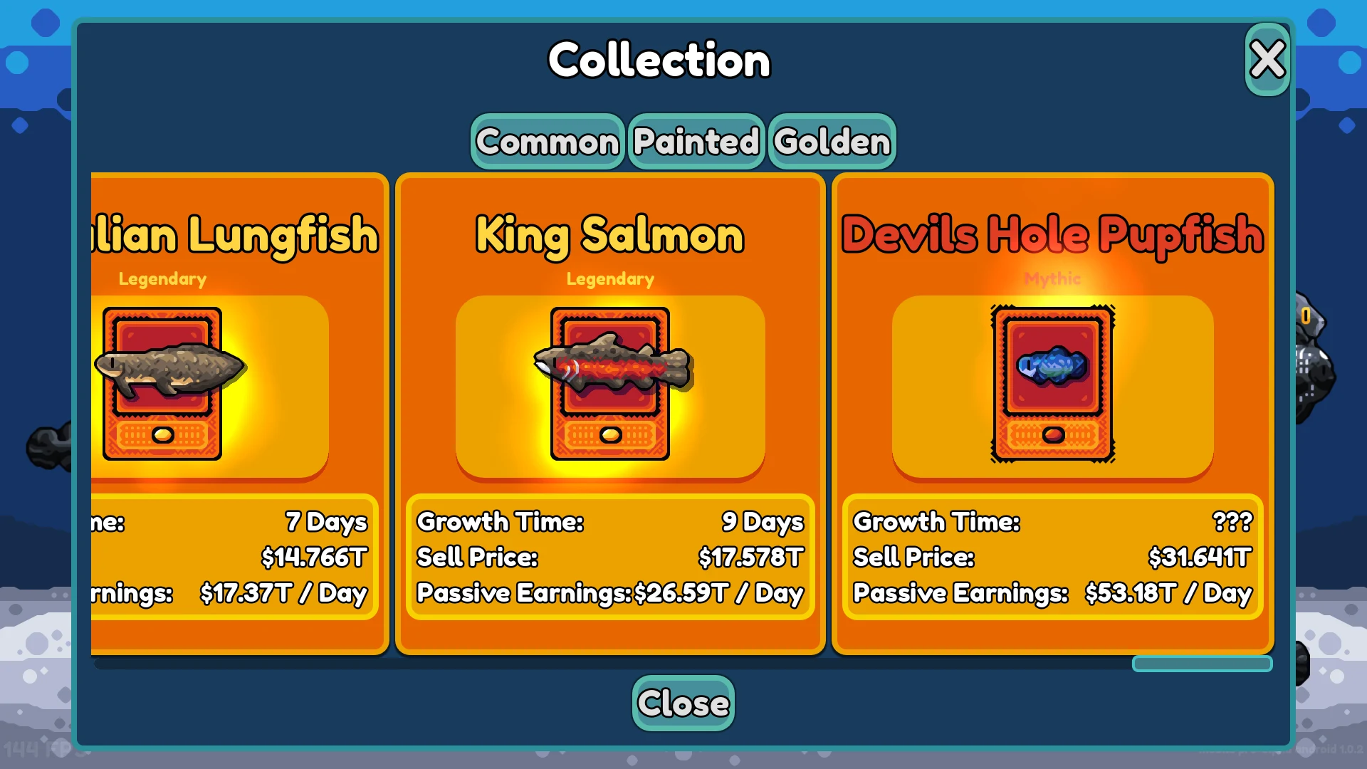Chillquarium screenshot